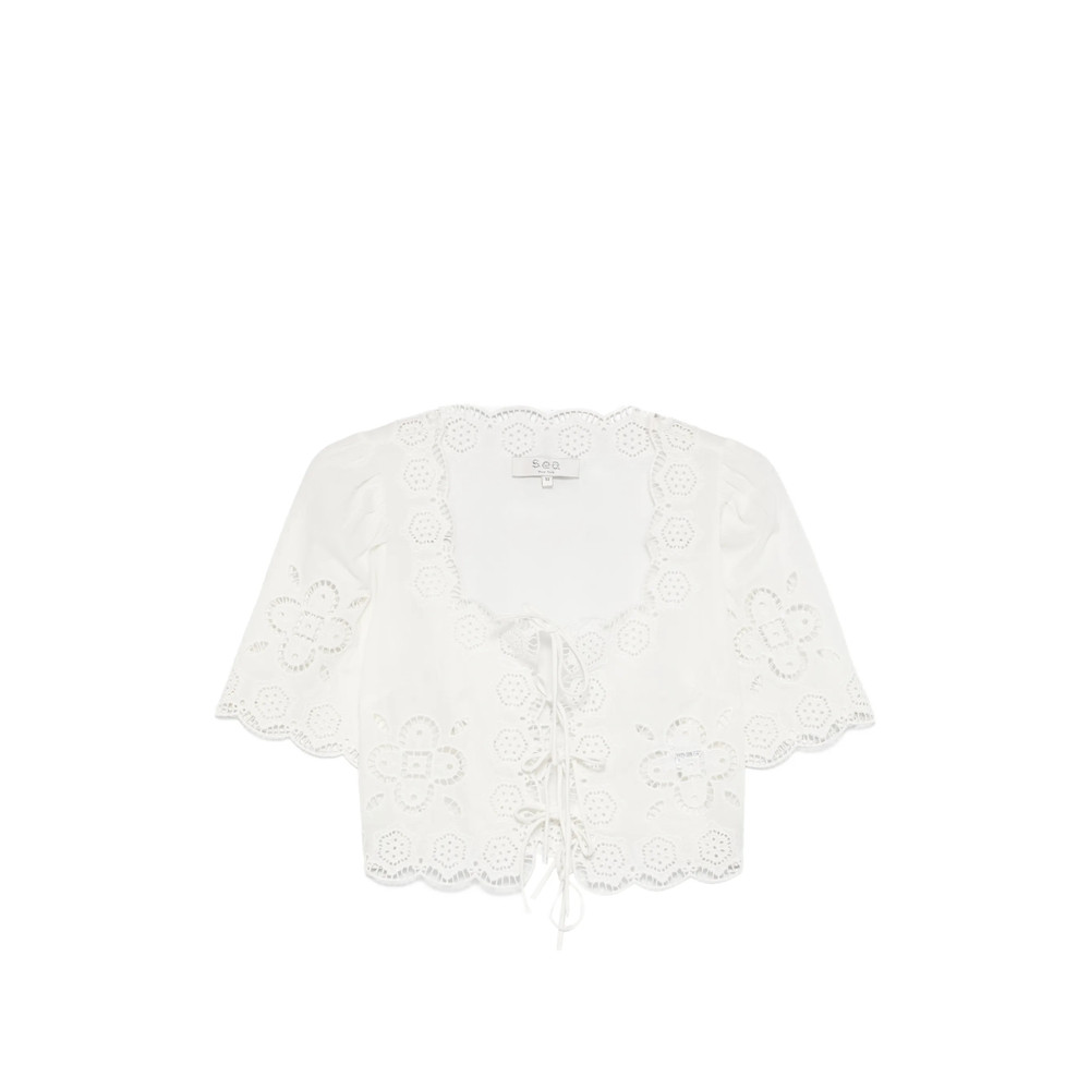 Sea Babette Eyelet Blouse