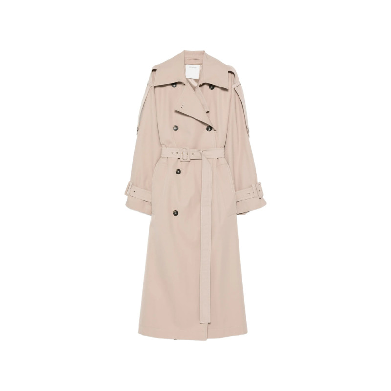 Sportmax Spxgocce Belted Double-breasted Trench Coat