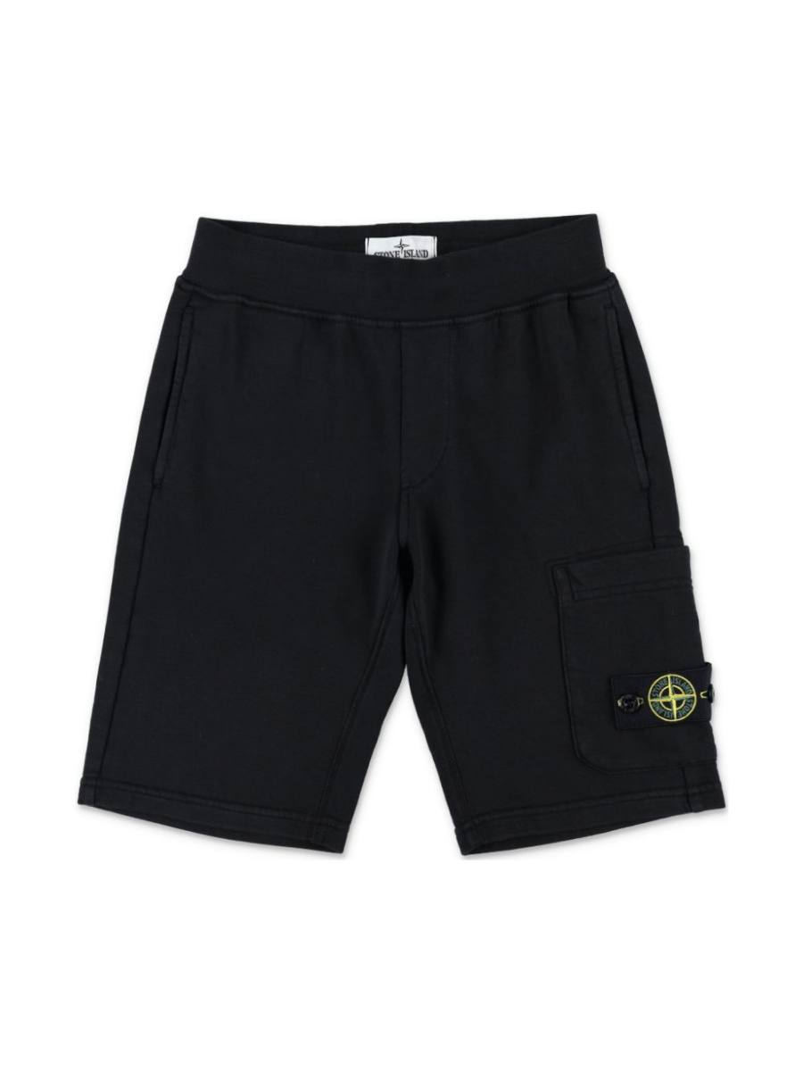 Compass-badge shorts