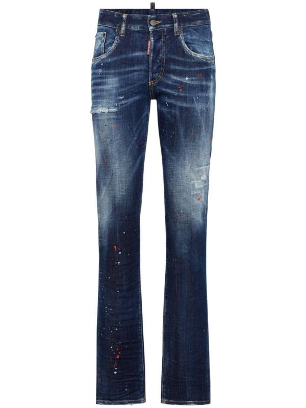 straight-leg jeans