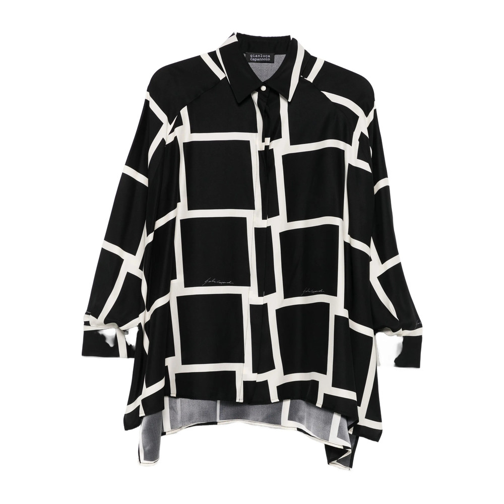 Gianluca Capannolo Geometric-print Shirt