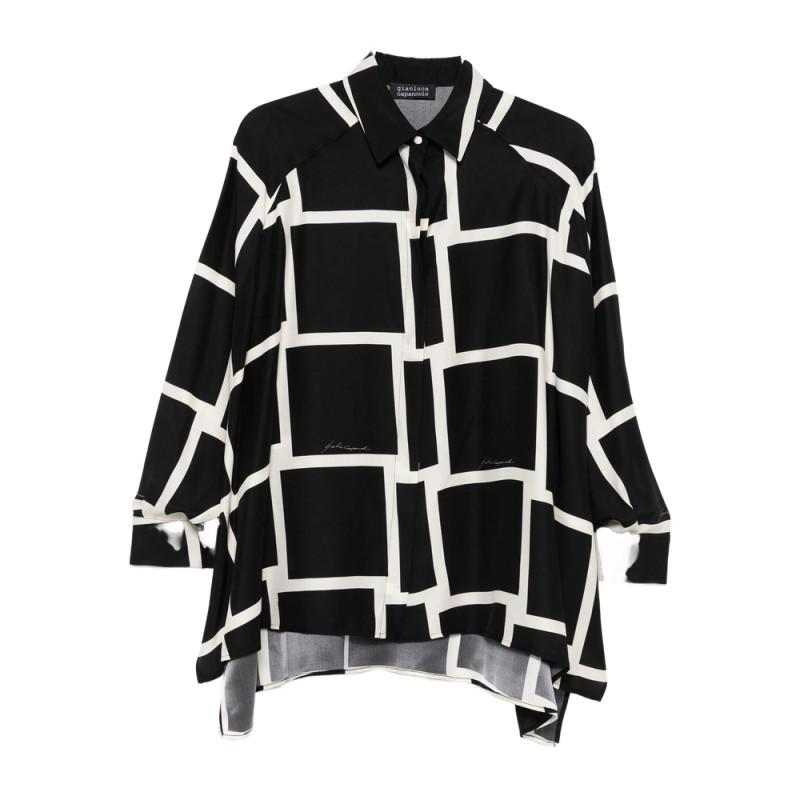 Gianluca Capannolo Geometric-print Shirt