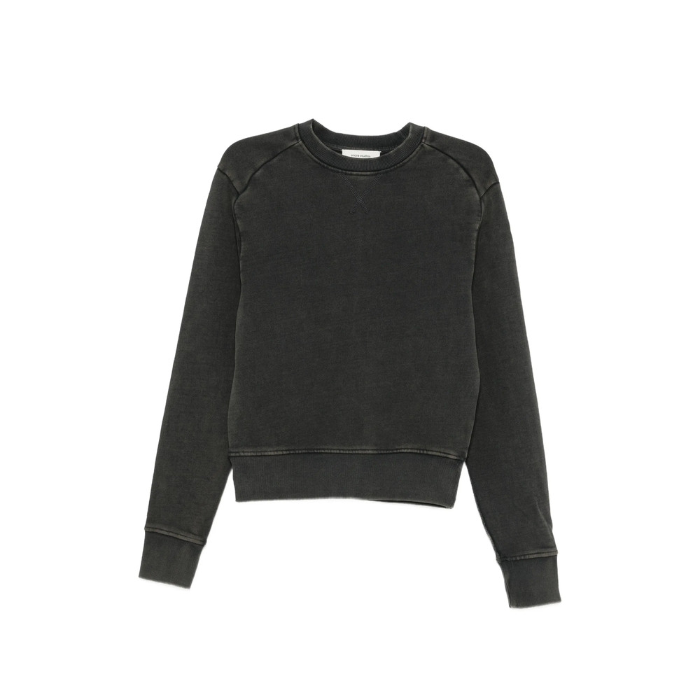 Entire Studios Washed-effect Panelled Sweater