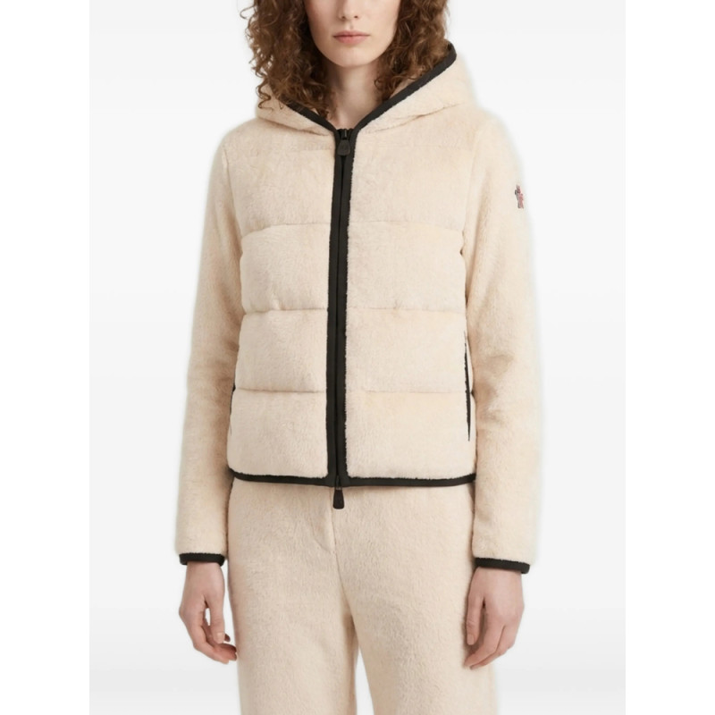 Moncler Grenoble Polartec Fleece Hooded Jacket