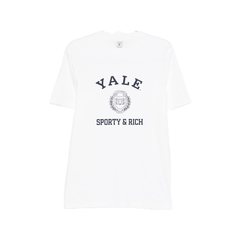 Sporty & Rich Logo-print T-shirt