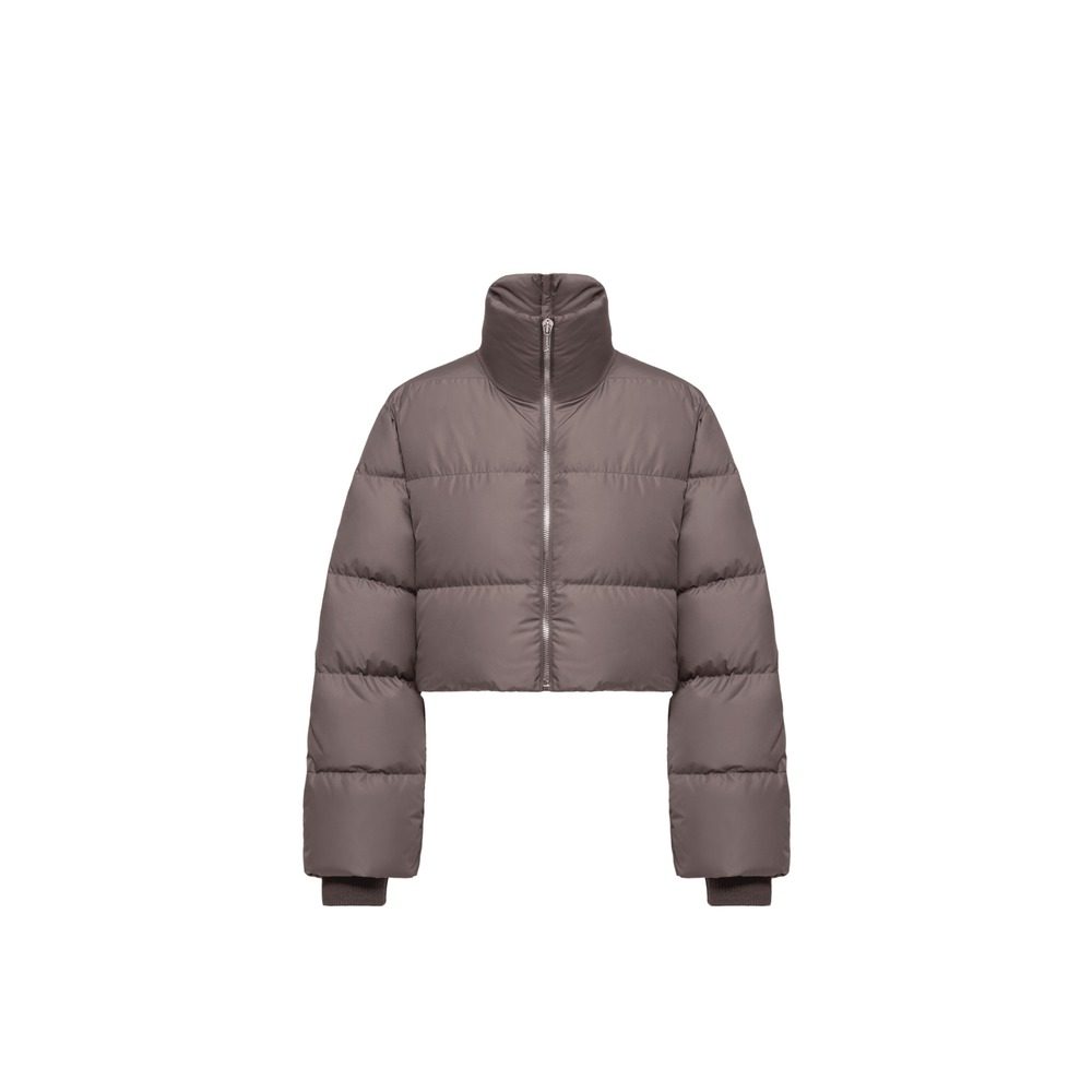 Moncler X Rick Owens Cropped Puffer Jacket