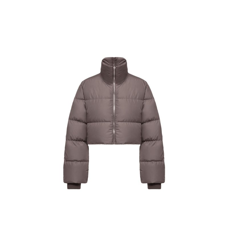 Moncler X Rick Owens Cropped Puffer Jacket