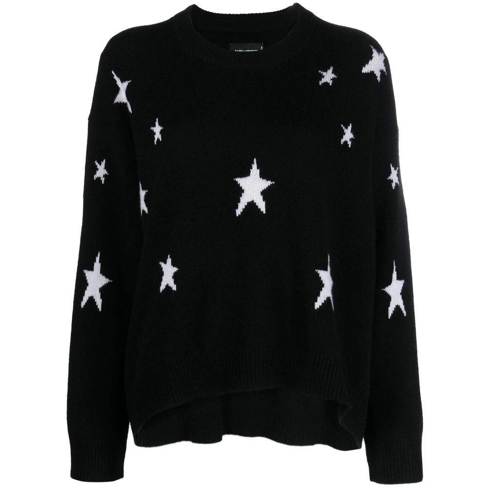 Zadig & Voltaire Markus Star-print Cashmere Jumper