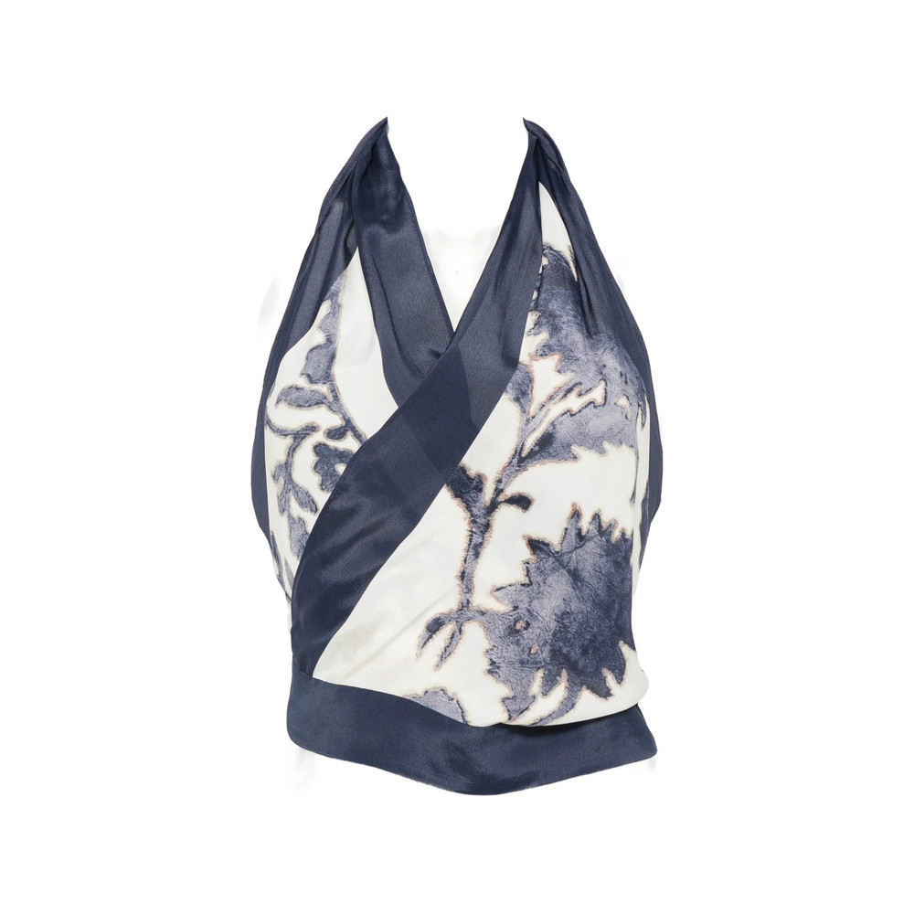Sir. Phillipa Floral-print Halter-neck Top