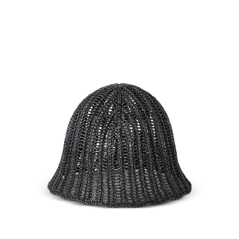 Brunello Cucinelli Techno Raffia Bucket Hat
