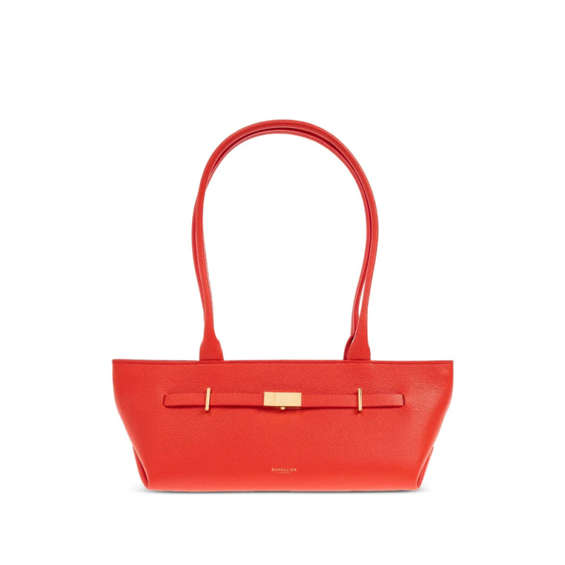 Demellier Small New York Leather Tote Bag