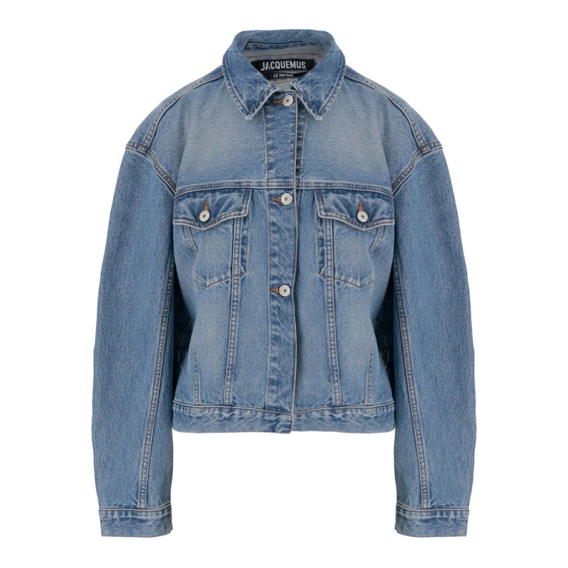 Jacquemus Belted Denim Jacket