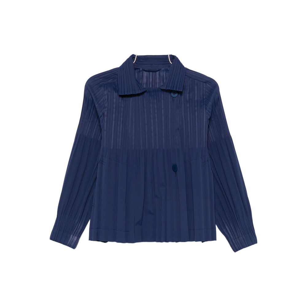 Pleats Please Plissé Collared Jacket