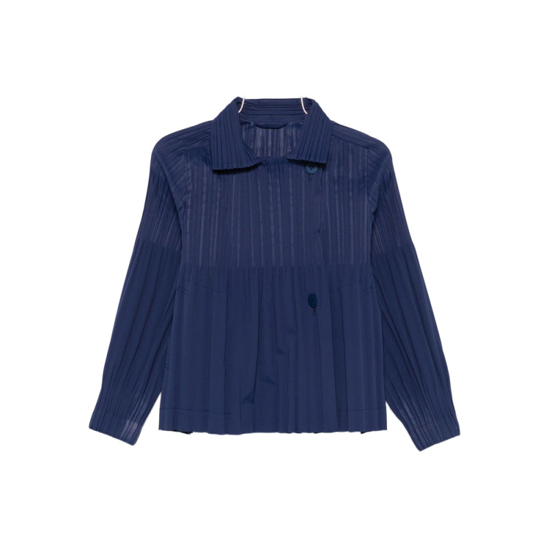 Pleats Please Plissé Collared Jacket
