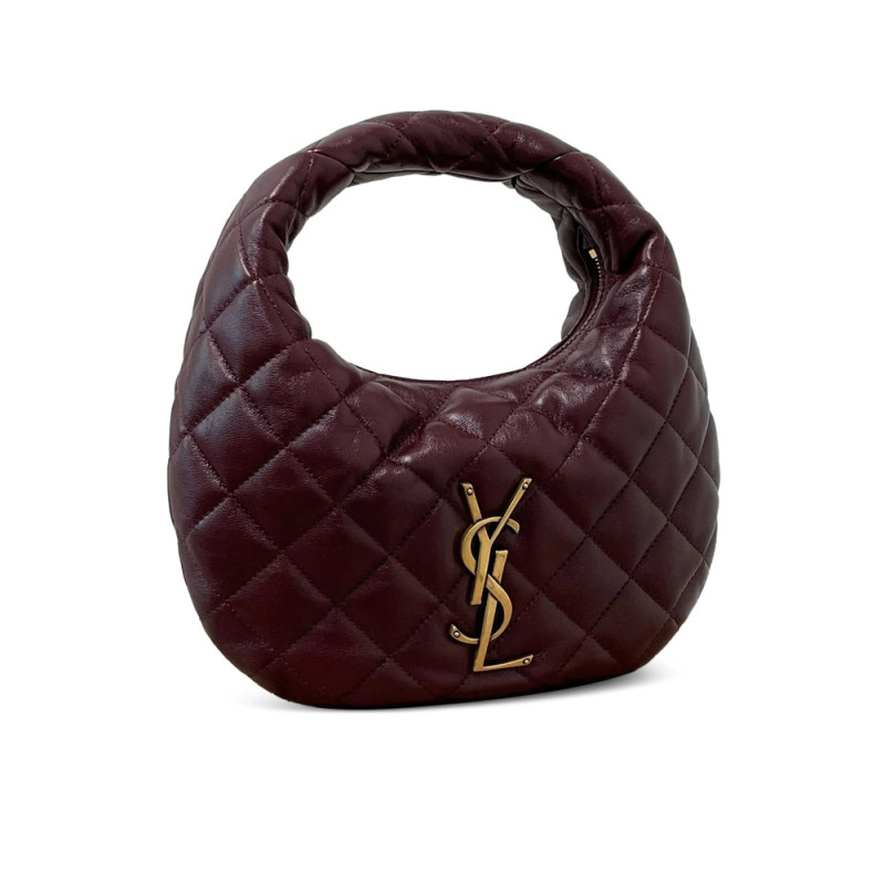 Coach Quilted YSL-plaque Shoulder Bag