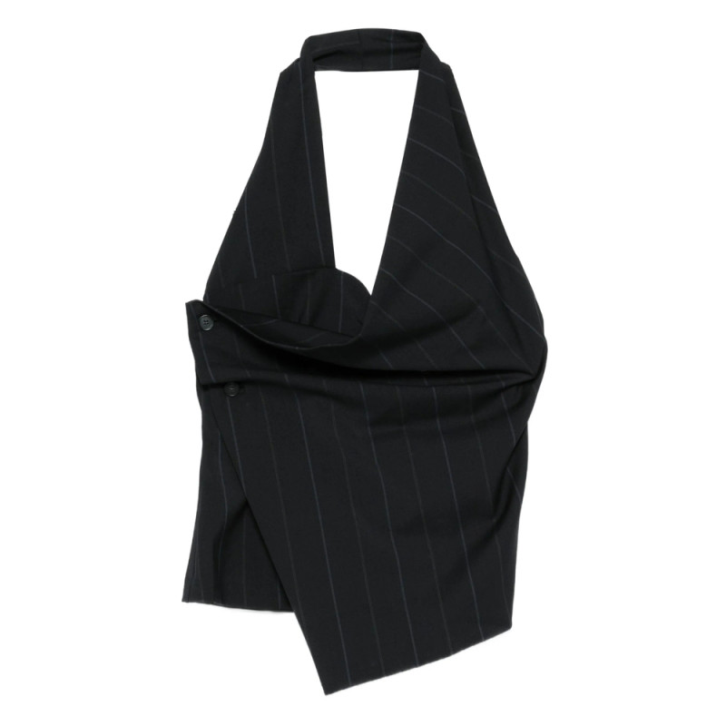 Paloma Wool Tiomi Pinstripe Halterneck Top