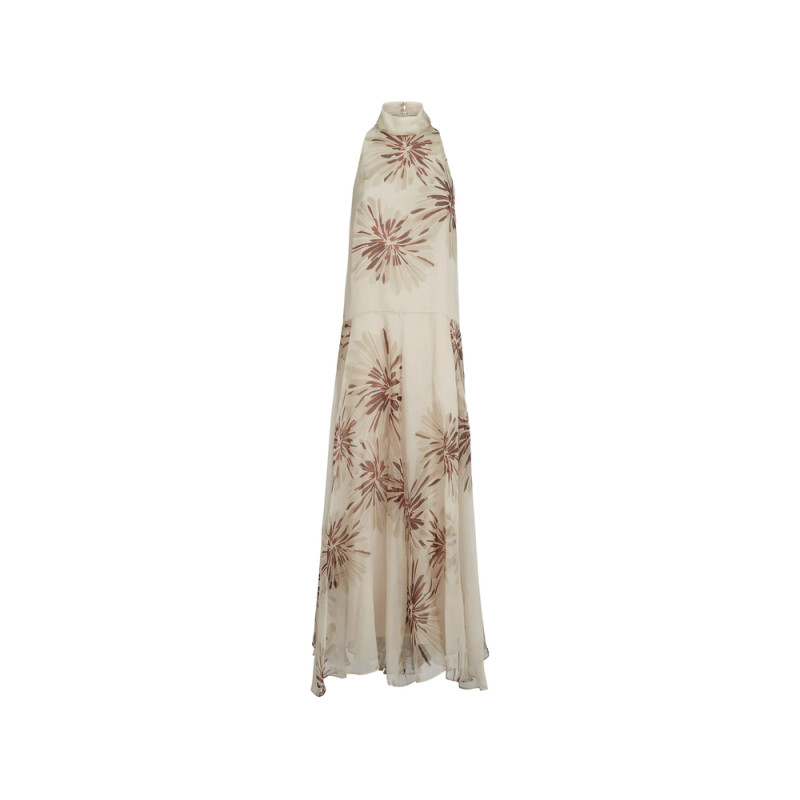 Brunello Cucinelli Bloom-print Maxi Dress