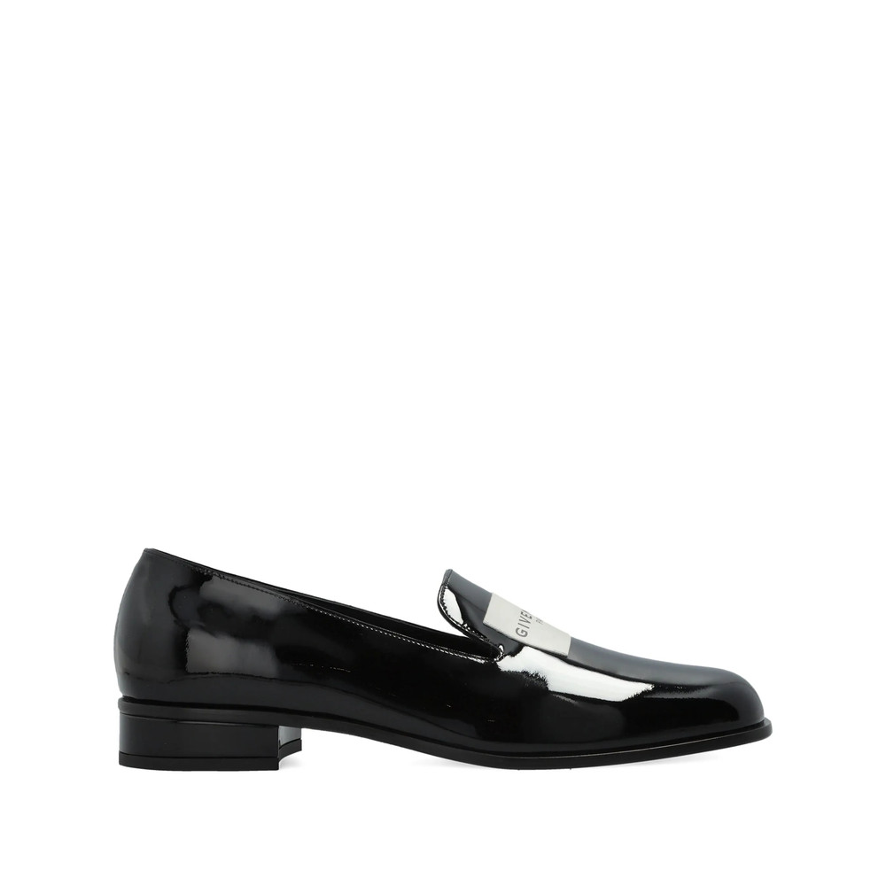 Givenchy Logo-plaque Patent Leather Loafers
