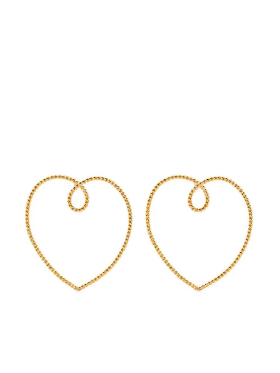 The Heart Of Gold earrings