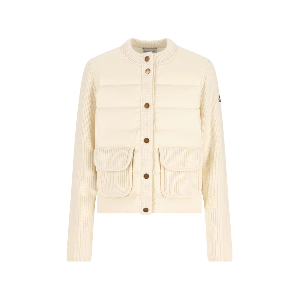 Moncler Padded Panel-detail Cardigan