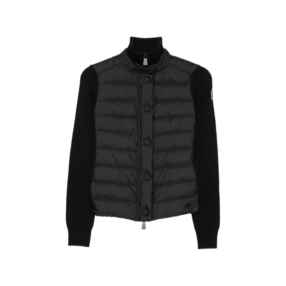 Moncler Grenoble Quilted Panel-knit Jacket