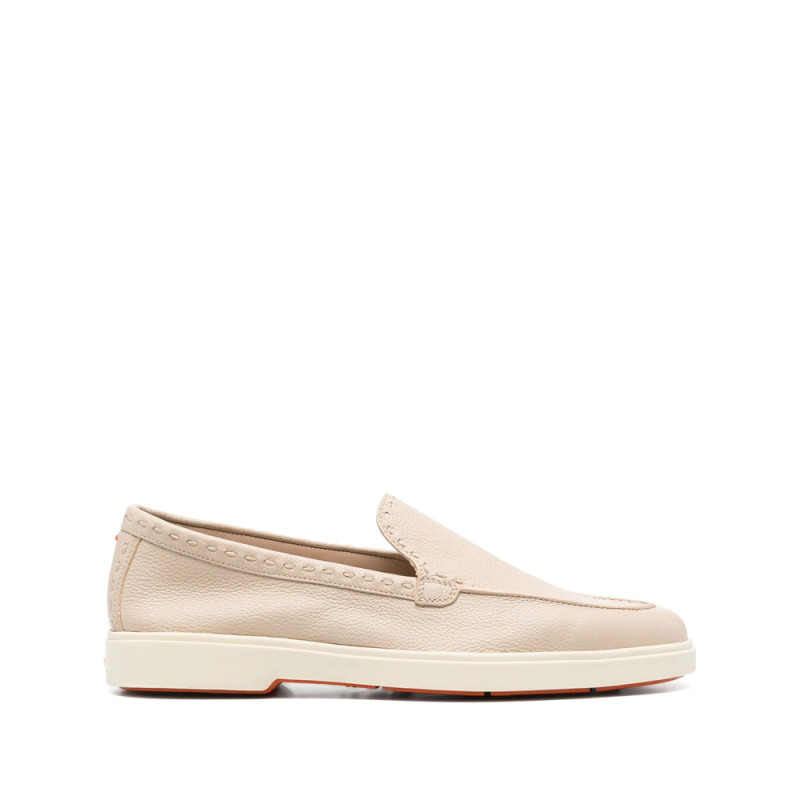 Santoni Leather Loafers