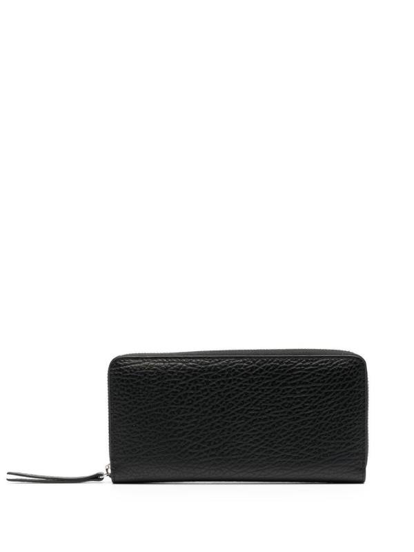 four-stitch zip-around wallet