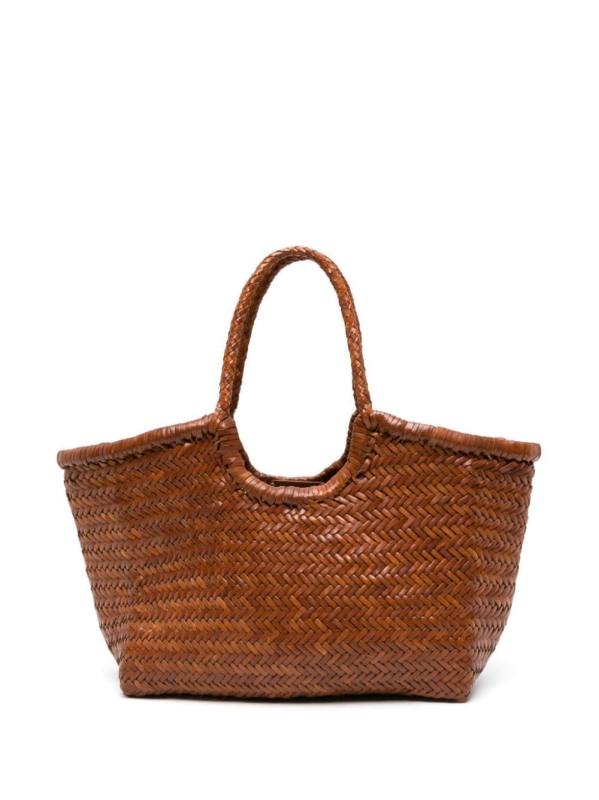 large Nantucket interwoven tote bag