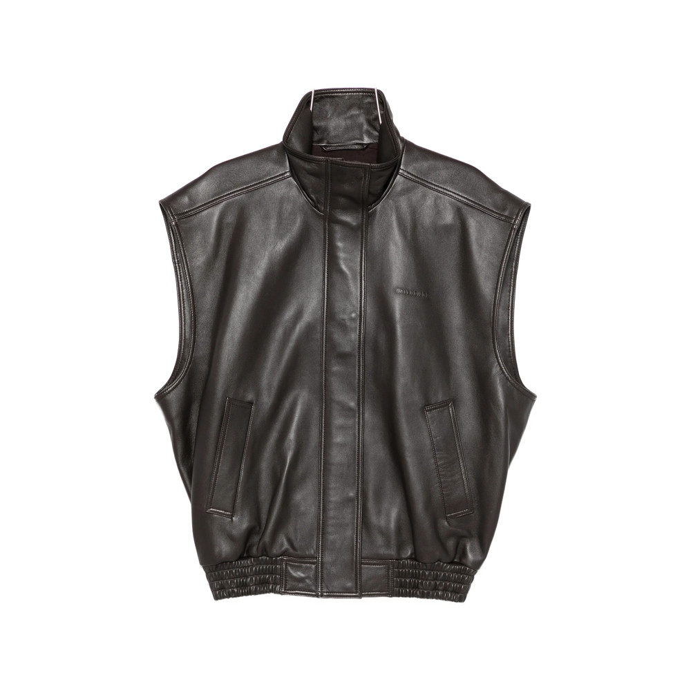 Balenciaga Leather Waistcoat