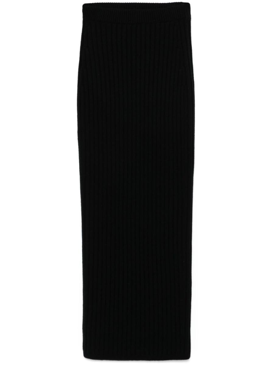 Seta midi skirt