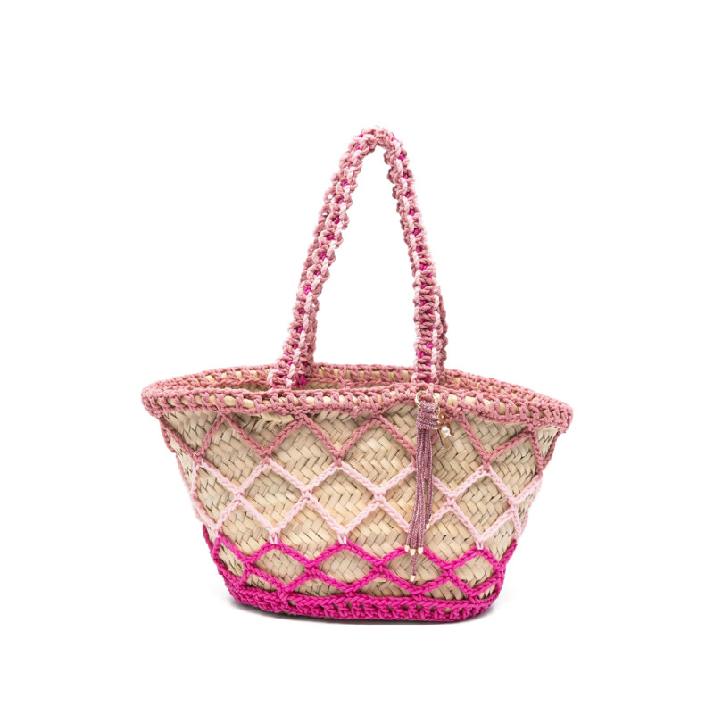Rosantica Medium Braided-rope Tote Bag