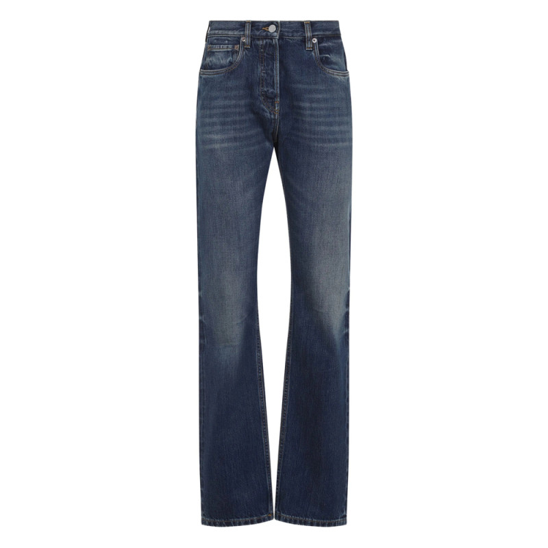 Prada Tapered Washed Jeans