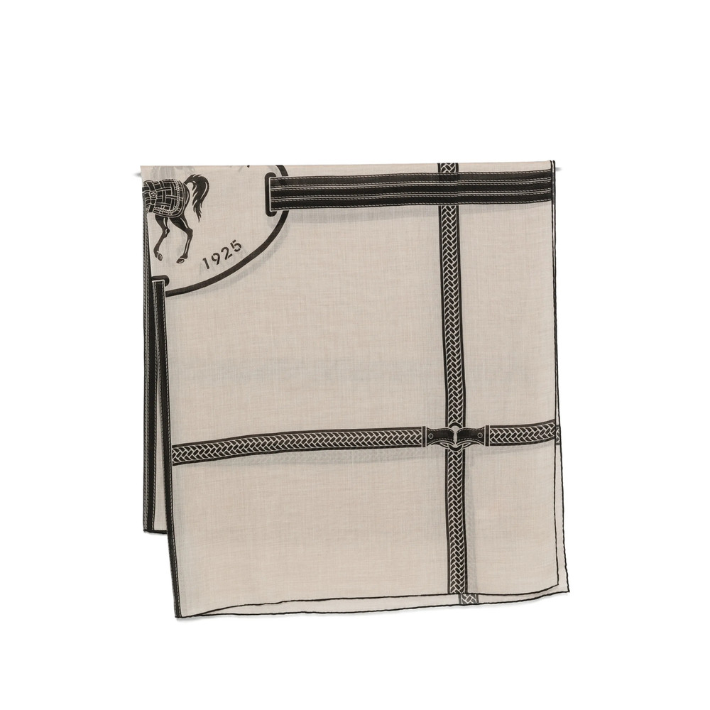 Fendi Equestrian-print Scarf