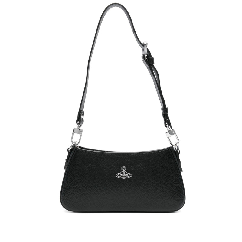 Vivienne Westwood Orb-plaque Leather Shoulder Bag