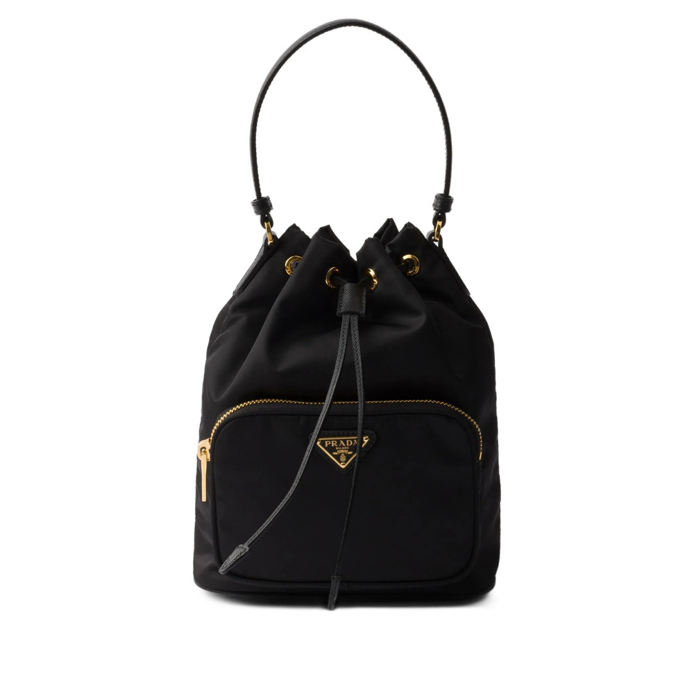 Prada Re-Nylon Drawstring Bucket Bag