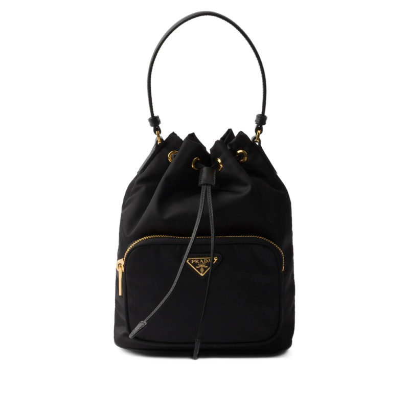 Prada Re-Nylon Drawstring Bucket Bag