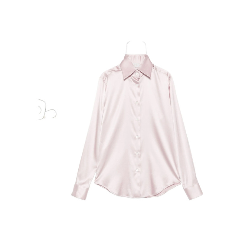 Mazzarelli Long-sleeve Silk-blend Shirt
