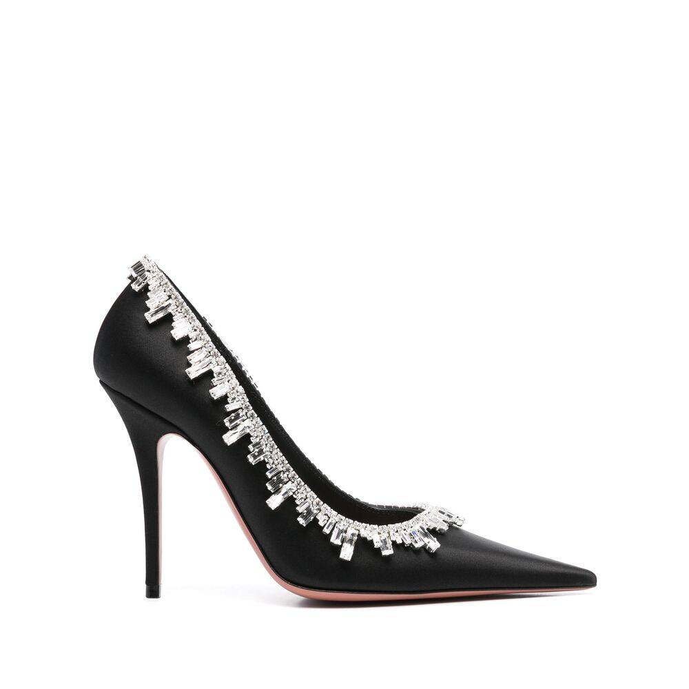 Amina Muaddi 105mm Crystal-embellished Pumps