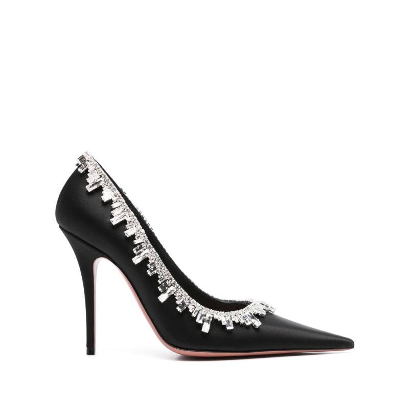 Amina Muaddi 105mm Crystal-embellished Pumps