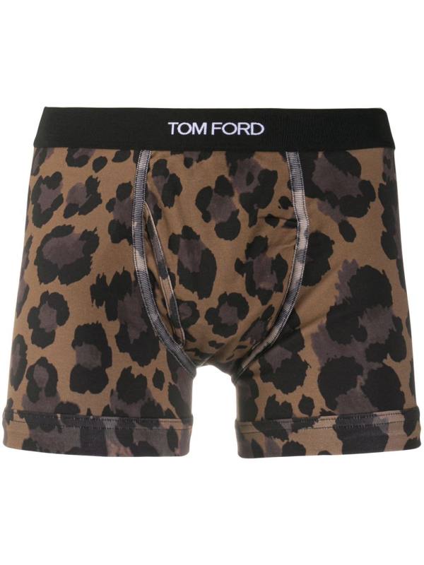 leopard-print boxers