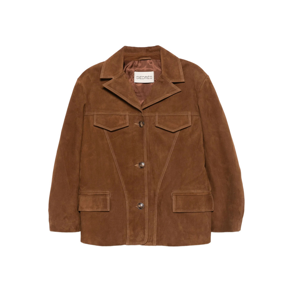 Siedres Button-up Flap-pockets Jacket