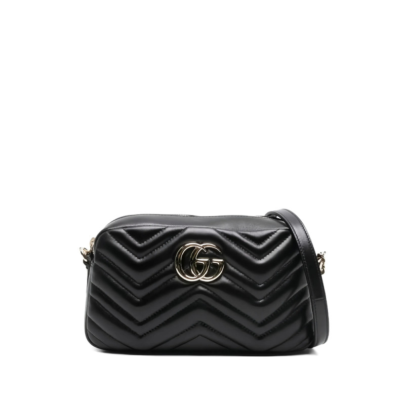 Gucci GG-Marmont Logo-plaque Cross-body Bag