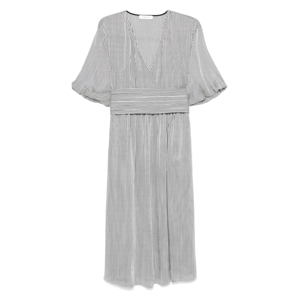 Fabiana Filippi Striped Midi Dress