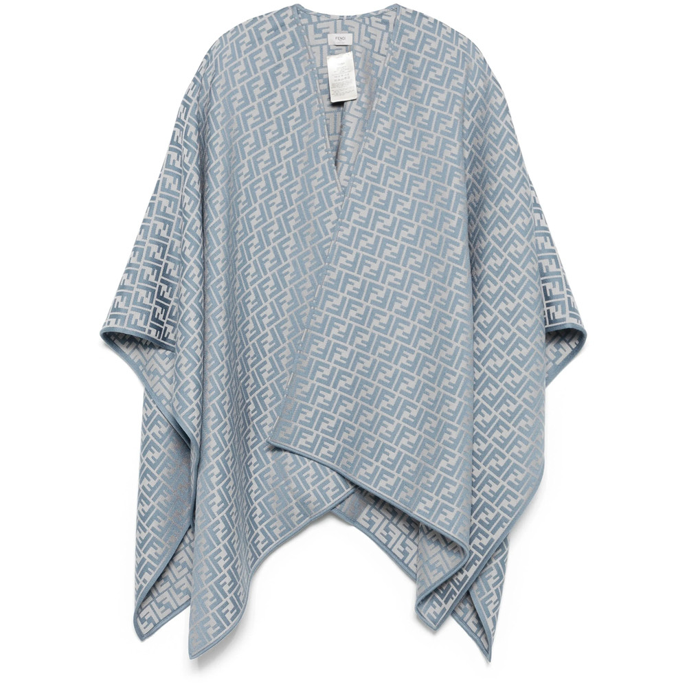 Fendi FF-jacquard Cape