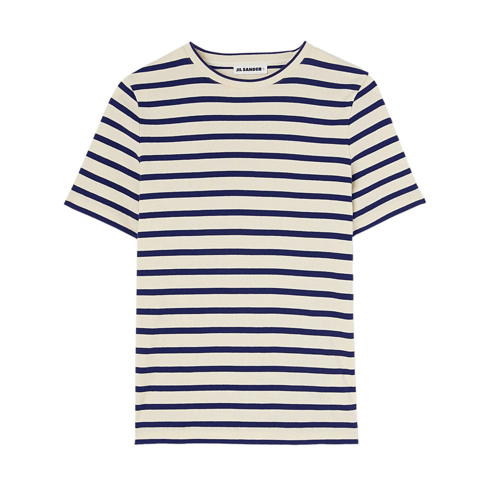 Jil Sander Striped Cotton T-shirt