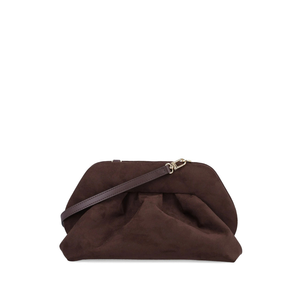 The-moirè Tia Pleated Clutch Bag