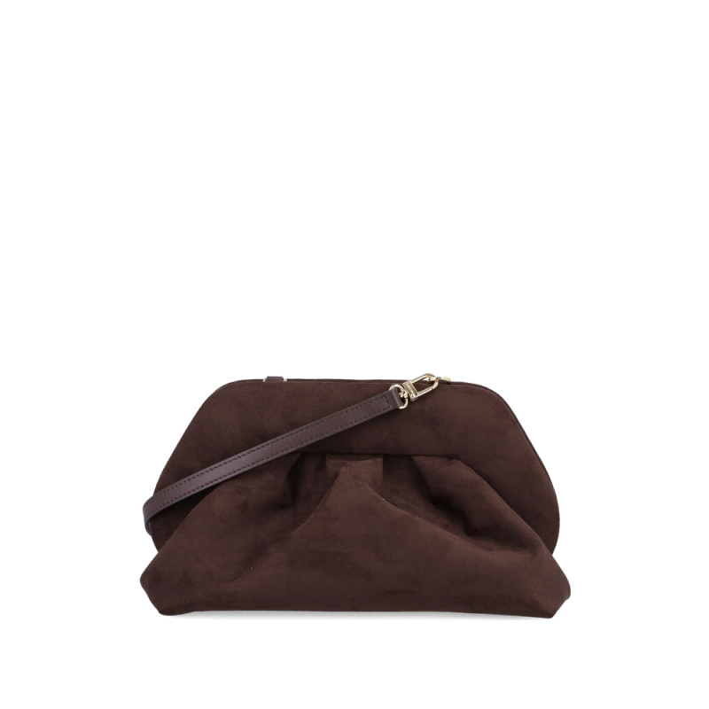The-moirè Tia Pleated Clutch Bag