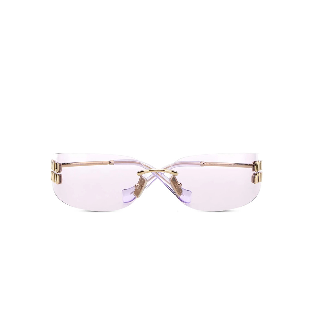 Miu Miu Logo-appliqué Sunglasses