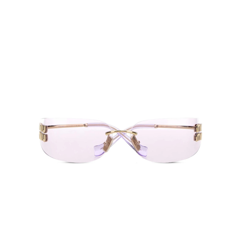 Miu Miu Logo-appliqué Sunglasses