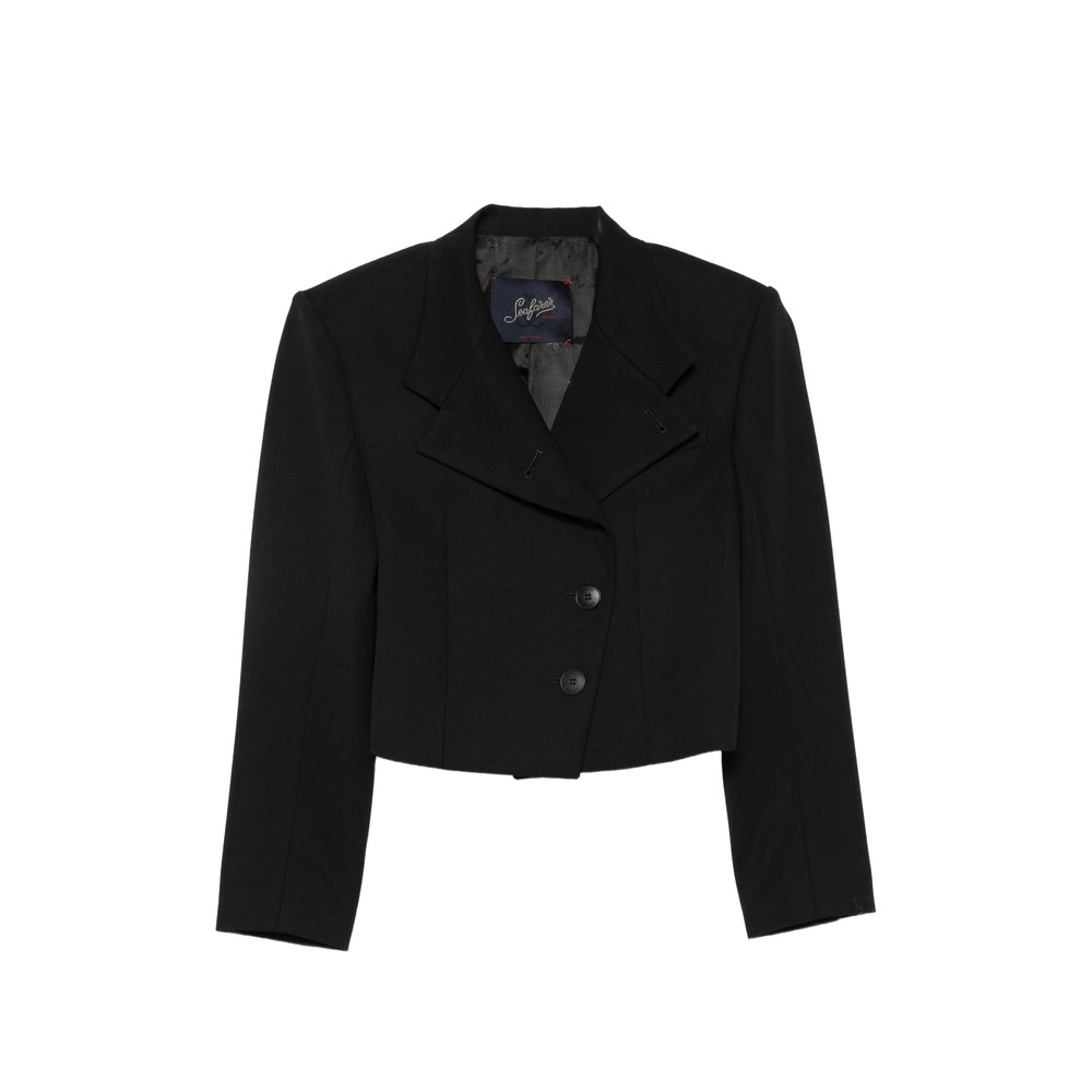 Seafarer Liv Double-breasted Cropped Blazer